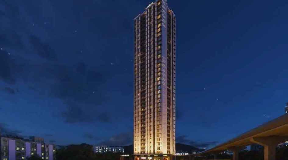 Ashar-Axis-Gallery-Elevation-Image-Night
