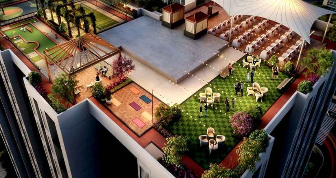 Ashar-Axis-Amenities-Rooftop-Seating-Area-Majiwada-Junction-Thane-West